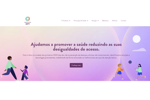 Instituto Opy de Saúde lança site com nova identidade visual