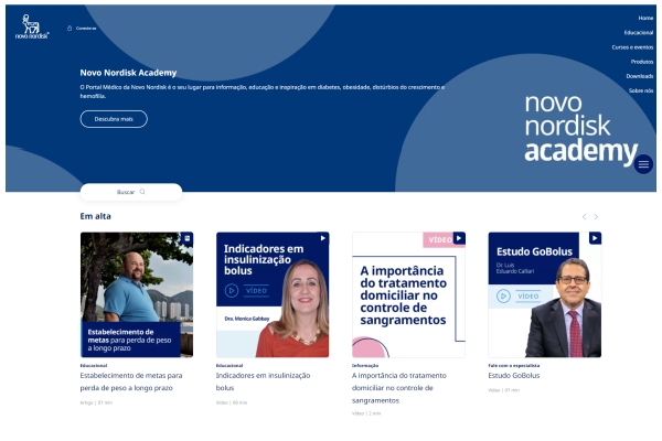 Novo Nordisk lança plataforma unificada de educação para médicos