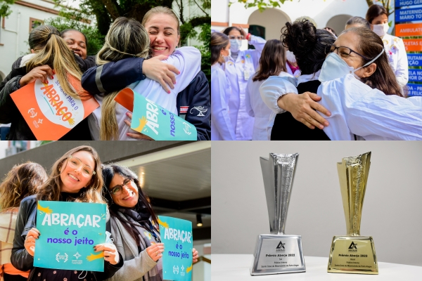 Celebração do “Jeito Santa Casa de Ser” é premiada com troféu de melhor projeto nacional no Prêmio Aberje 2022
