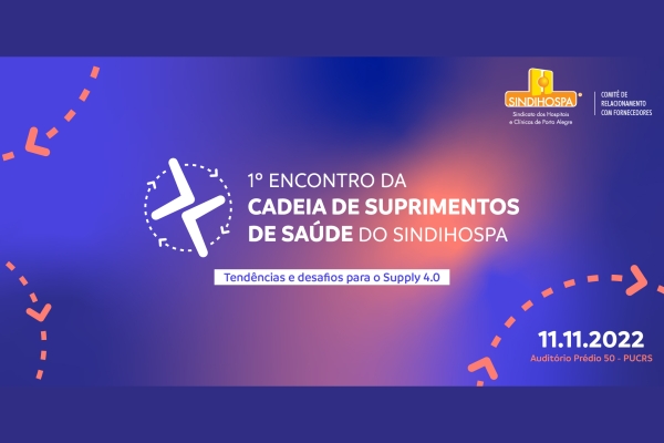 Evento inédito em Porto Alegre discutirá cadeia de suprimentos para o setor de saúde no dia 11