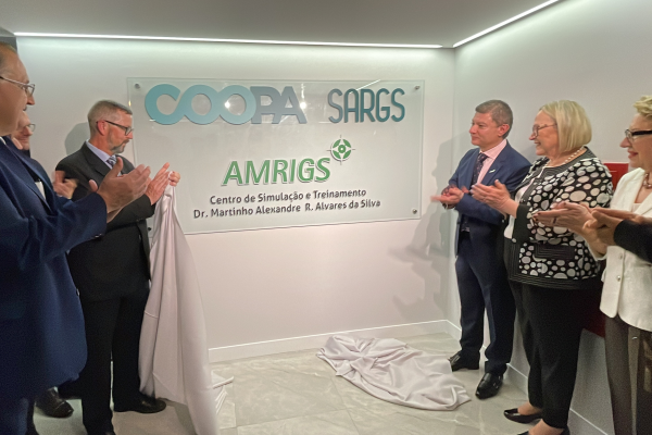 Ambiente inovador na sede da AMRIGS oferece estrutura completa para simulação e treinamento clínico