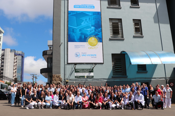 HSVP de Passo Fundo recebe certificação de Acreditado com Excelência da ONA