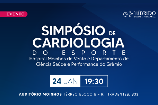 Hospital Moinhos de Vento e Grêmio promovem Simpósio de Cardiologia do Esporte