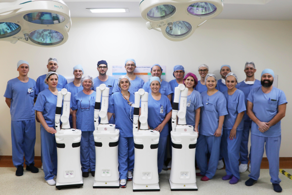 Cirurgia robótica completa um ano no Hospital São Vicente de Paulo