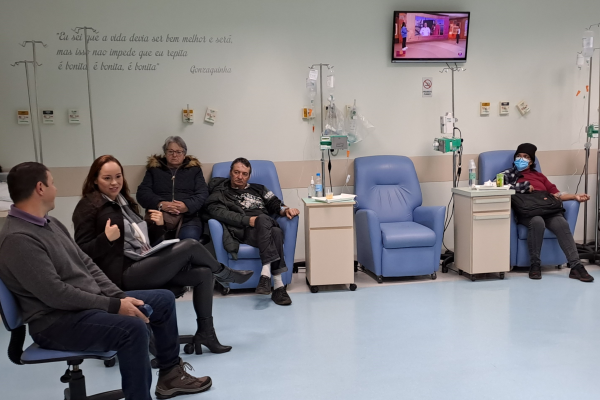 Tacchini celebra sucesso de projeto Pacientes Parceiros no Instituto do Câncer