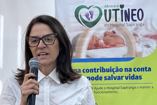 Hospital Sapiranga lança com Campanha “Abrace a UTI Neonatal”