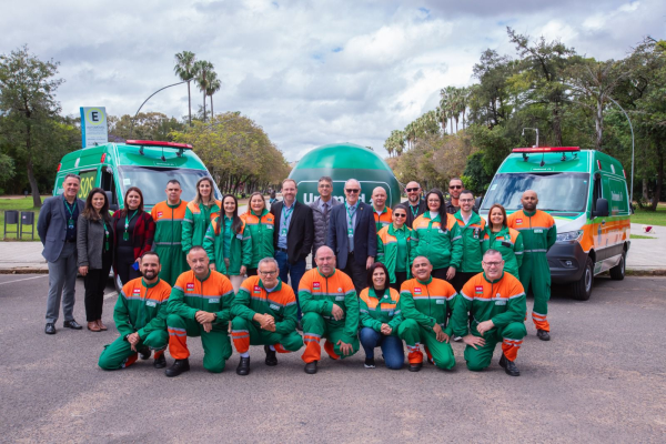 Unimed Porto Alegre reforça frota com novas ambulâncias