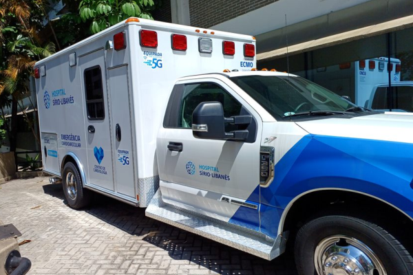 Primeira Ambulância 5G do Brasil entra em operação ainda em 2023