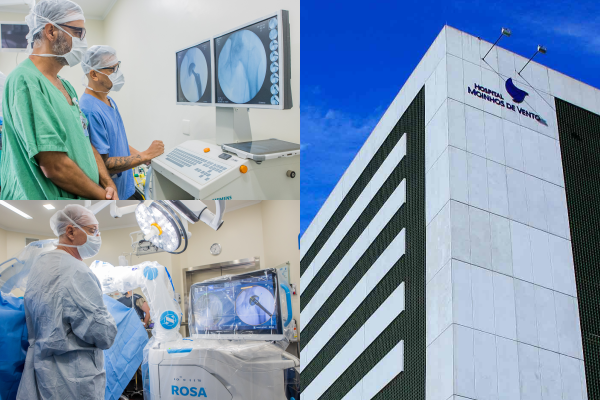 Hospital Moinhos de Vento realiza primeiras cirurgias de quadril no Brasil com uso de robô ROSA Hip