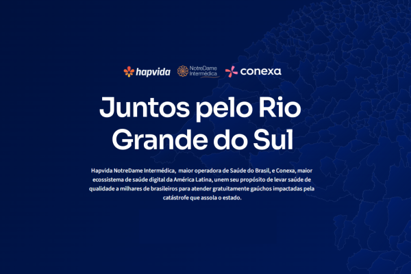 Conexa e Hapvida NotreDame Intermédica anunciam acesso a consultas médicas gratuitas no RS