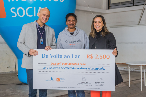 Campanha “De volta ao lar”, do Instituto Moinhos Social, beneficia primeiras 150 famílias1