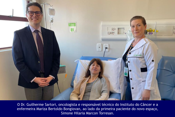 Tacchini inaugura unidade de tratamento oncológico em Veranópolis