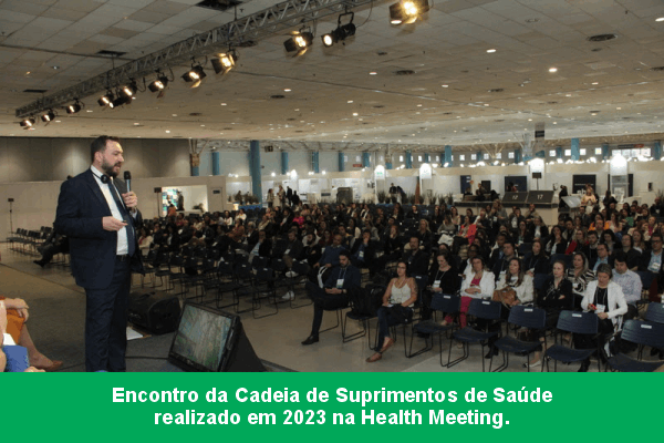 3º Encontro da Cadeia de Suprimentos de Saúde com inscrições abertas