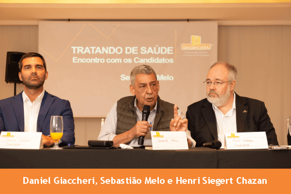 SINDIHOSPA promove encontro com Sebastião Melo