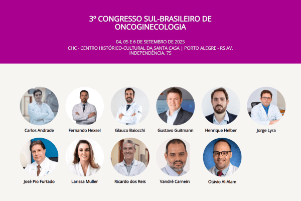 Inscrições abertas para o 3º Congresso Sul-Brasileiro de Oncoginecologia
