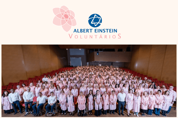 Voluntariado Einstein celebra 70 anos de impacto social
