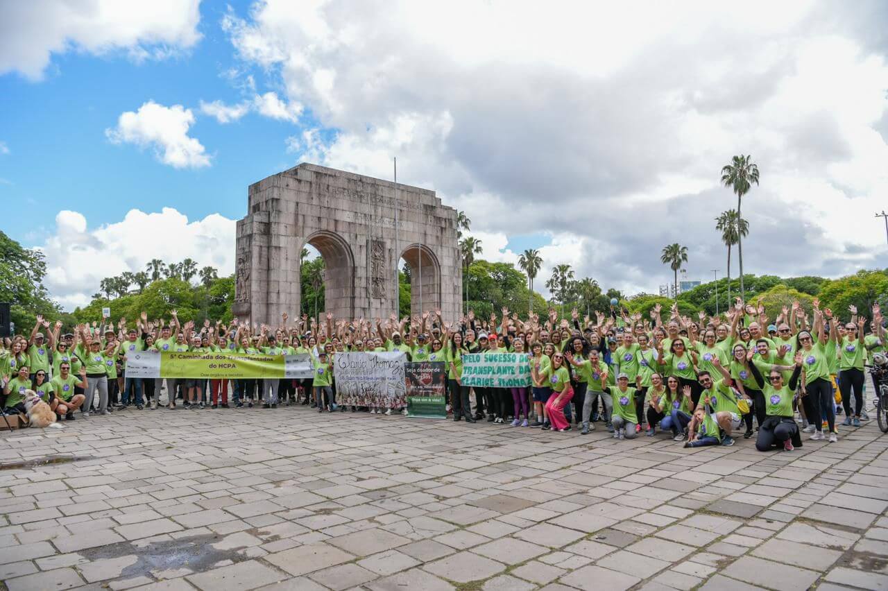 Para celebrar a vida, HCPA promove 5ª Caminhada dos Transplantados-