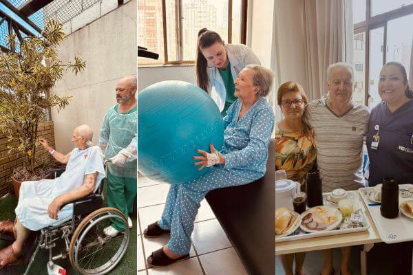 Cuidado e Humanização projeto realiza desejos de pacientes durante a internação na unidade hospitalar do HC Mais Saúde