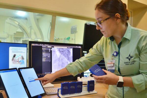 Santa Casa adota sistema para monitorar exposição à radiação em tempo real
