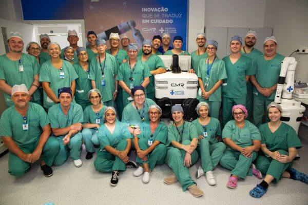 Hospital São Lucas da PUCRS realiza primeira cirurgia robótica de sua história