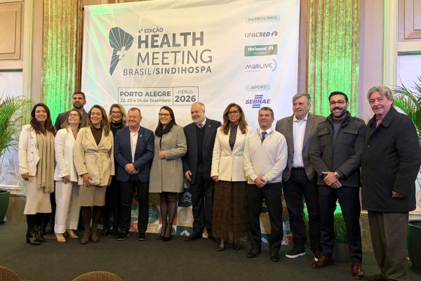 HEALTH MEETING BRASIL  SINDIHOSPA 2026 é lançada em Porto Alegre com foco em inovação e integração do setor