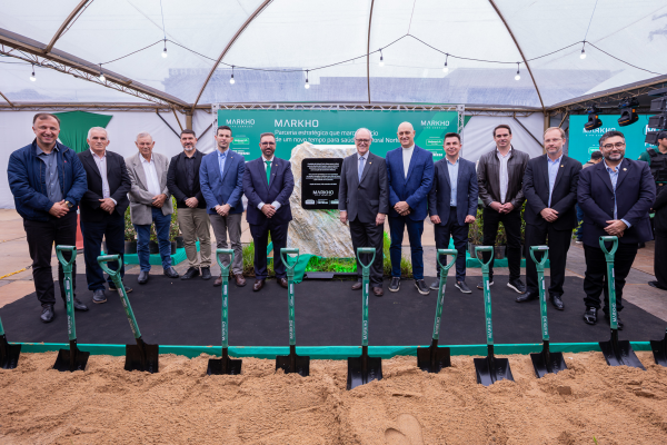 UNIMED, GRUPO PESSI e CONSTRUTORA TEDESCO lançam pedra fundamental da estrutura da operadora no MARKHO LIFE COMPLEX