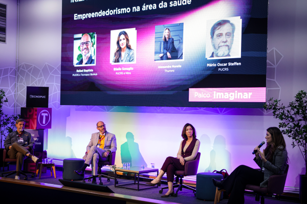 Empreendedorismo na saúde fundadores de startups dividem aprendizados no Tecnopuc Experience